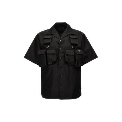 프라다 남자셔츠 나일론 셔츠 [NEWSEASON] BLACK SC768SOOO1WQ8F0002
