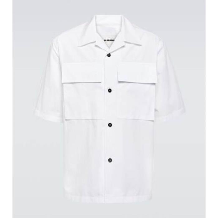 질샌더 남자셔츠 코튼 포플린 셔츠 24SS P00734511