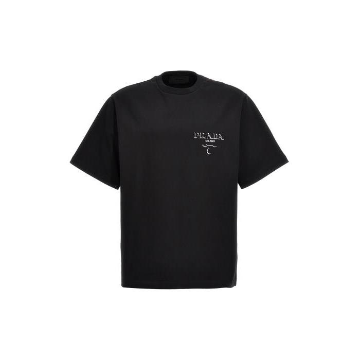 프라다 남자티셔츠 로고 셔츠 [NEWSEASON] BLACK UJN896SOOO14K7F0002