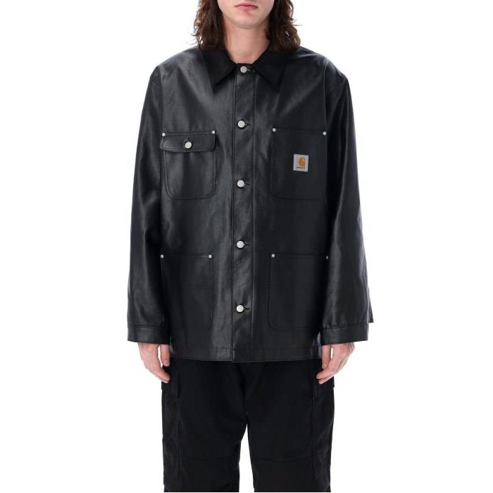 준야와타나베 JUNYA` 칼하트 버튼업 셔츠 재킷 남자자켓 24SS WMJ901100 1